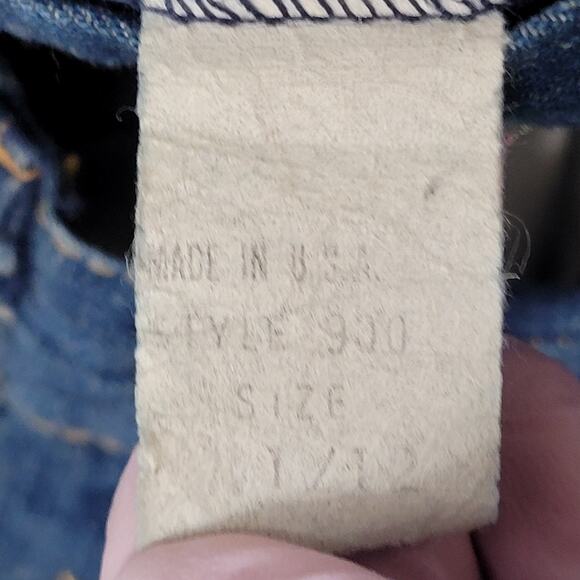 Vintage 80s MOD High-Waist Tapered Jeans Womens 4 28x33 Talon USA - Picture 6 of 16